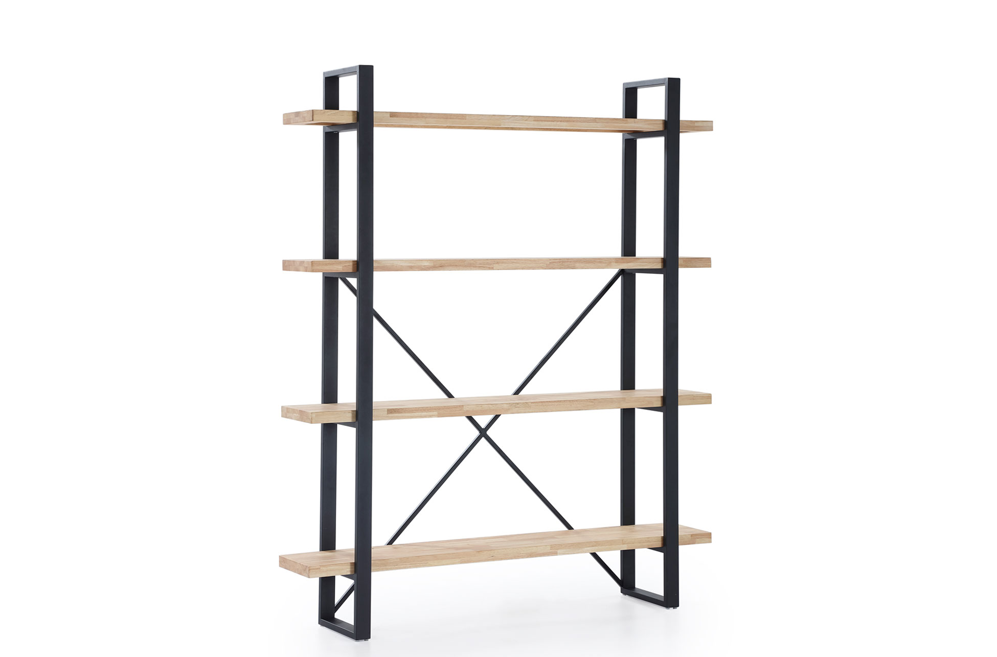 ESTANTERIA ALTA PLANK ROBLE NORDISH / NEGRO.