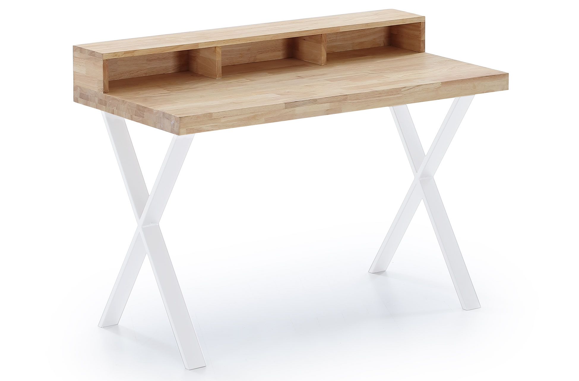 MESA ESTUDIO X-LOFT 120 x 60 CM ROBLE NORDISH / BLANCO.